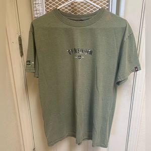 Quicksilver mens green shirt size medium